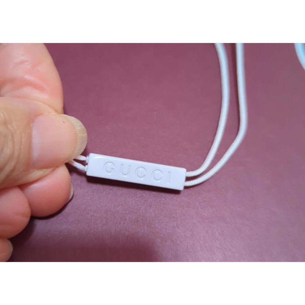 NWT! GUCCI Original GG Beige & Ebony canvas baseball hat with Web Stripe Size M - Picture 11 of 16